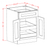 White Shaker - Double Door Double Rollout Shelf Bases-rstmexpress